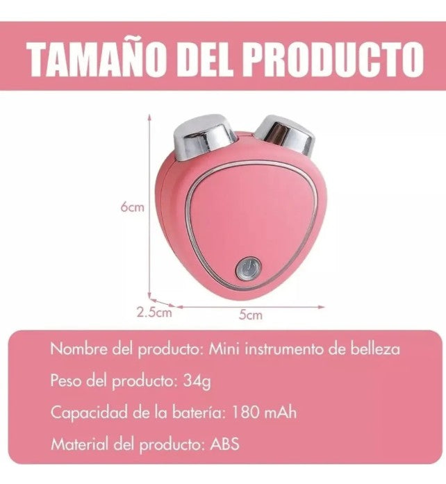 Ya no más ocultar tu piel: es momento de lucirla firme y luminosa con Masajeador facial con microcorriente