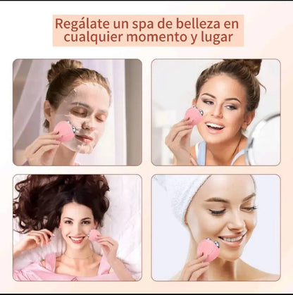 Ya no más ocultar tu piel: es momento de lucirla firme y luminosa con Masajeador facial con microcorriente